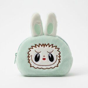 Pink, Green or baby pink Plush Cartoon Character Bag
